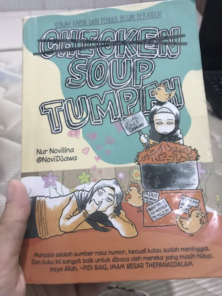 Chicken soup tumpah