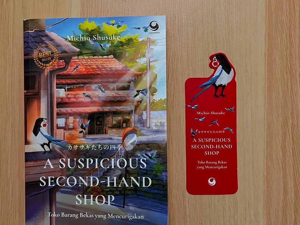 cover buku toko barang bekas