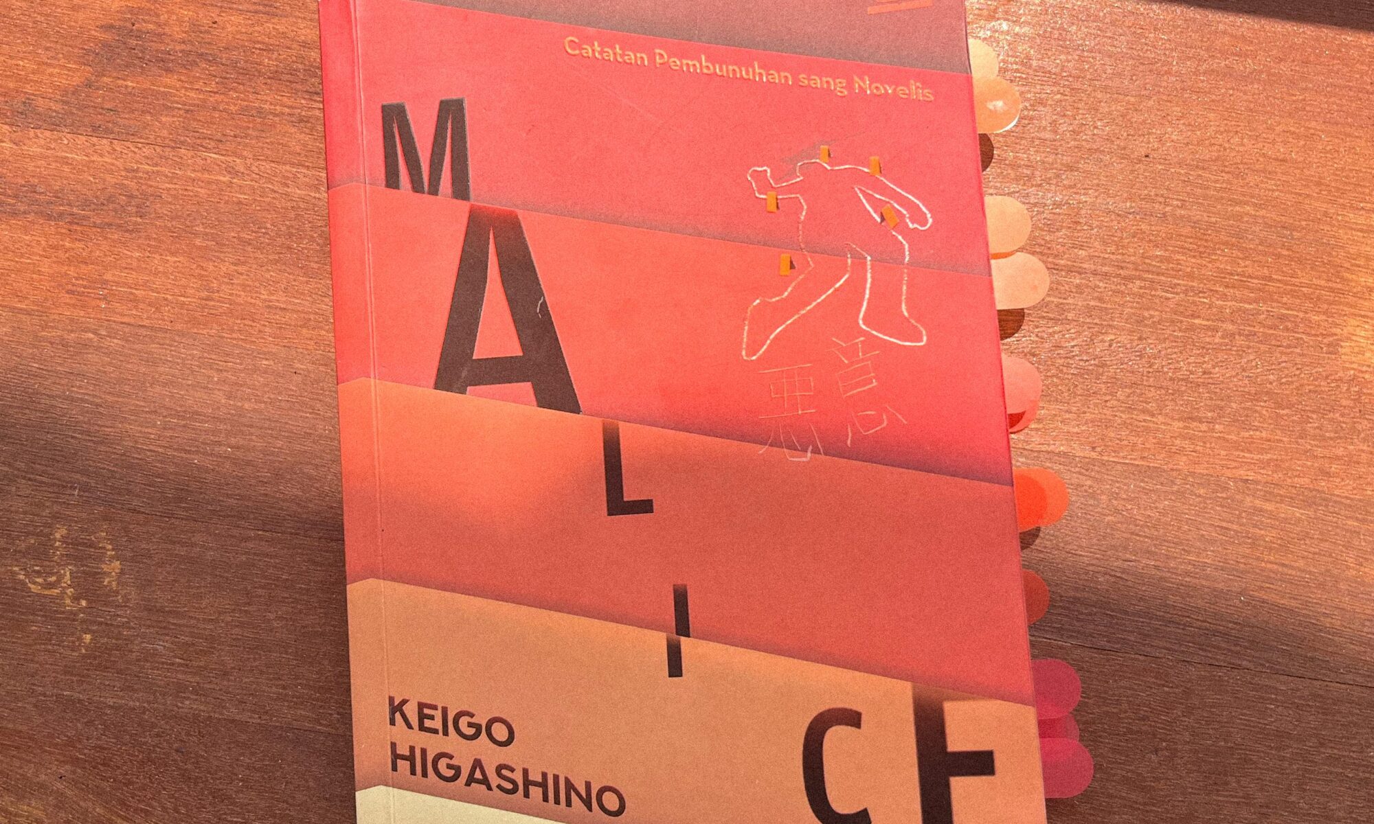Malice Keigo Higashino Sampul