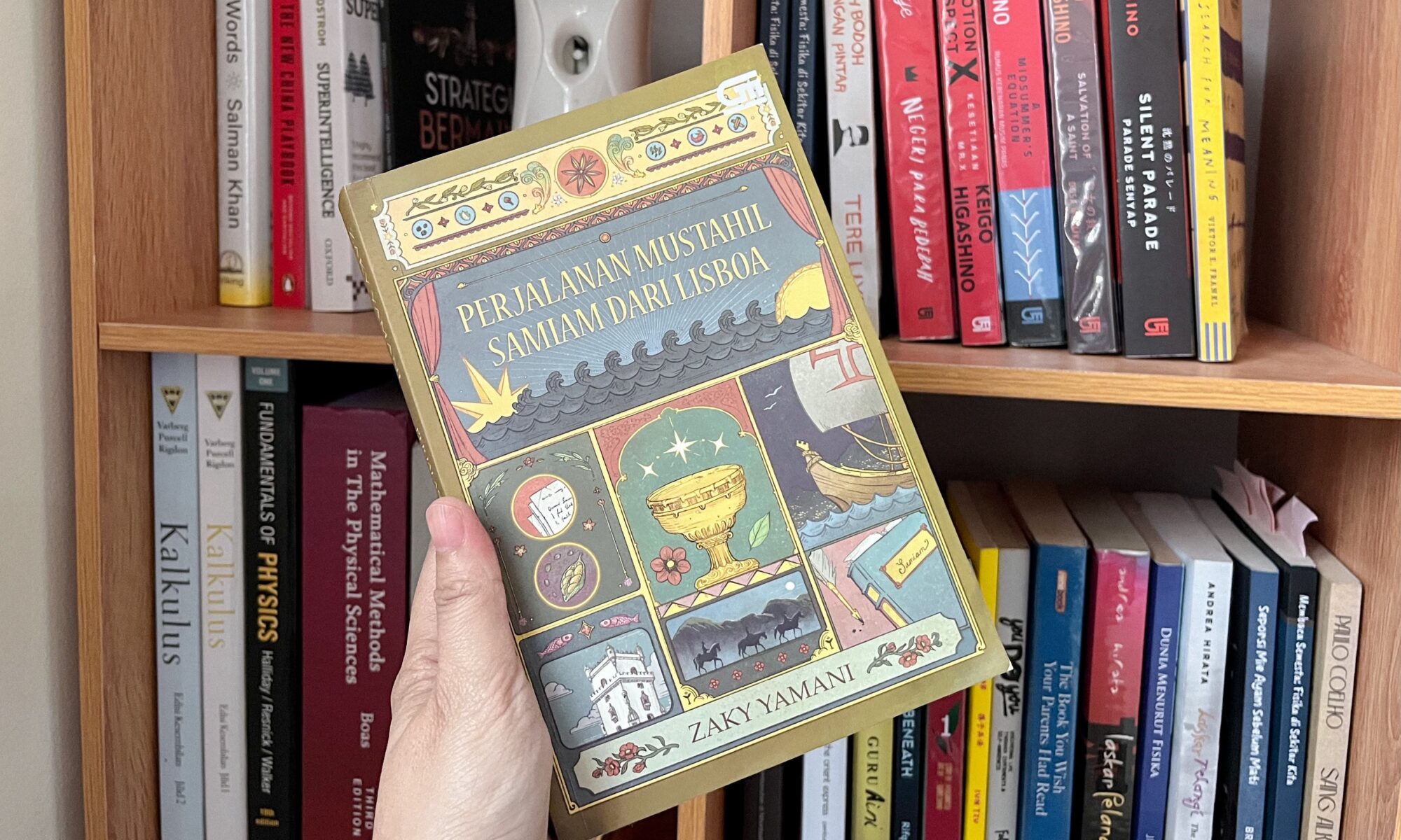 Perjalanan mustahil samian dari lisboa cover